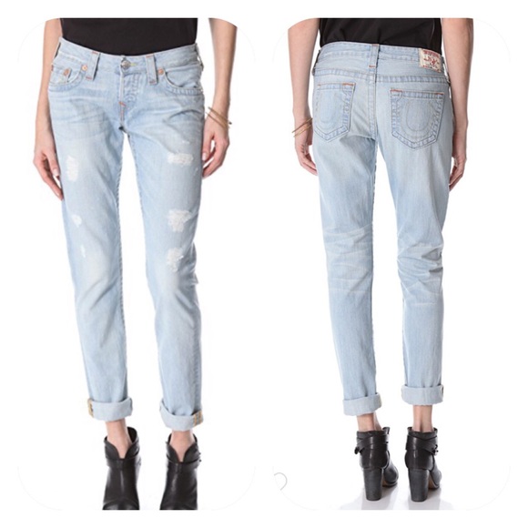 True Religion Denim - True Religion Brianna Boyfriend Jeans In Chalet